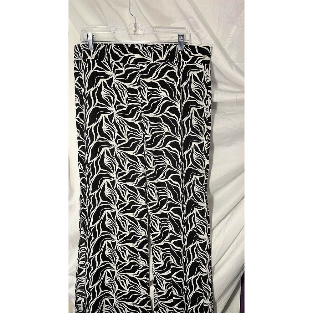 Serra Beach Pants Black And White NWT Size Large